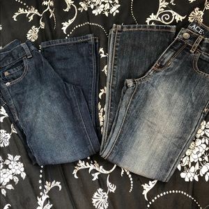 Two pairs of size 6 Jeans